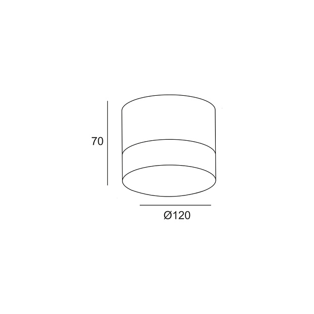 Skarlat  RDLС73017-4 10W WH 4000K